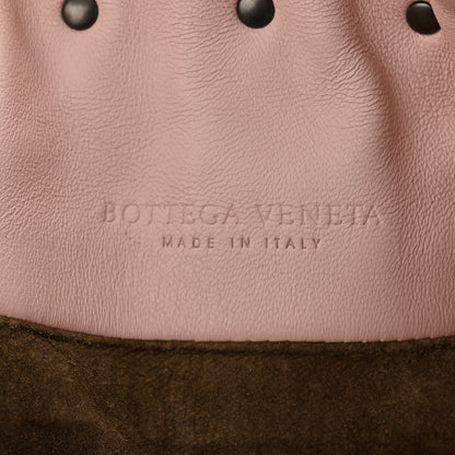 Bottega Veneta Nappa Intrecciato Drawstring Tassel Bucket Pink 11 of 23