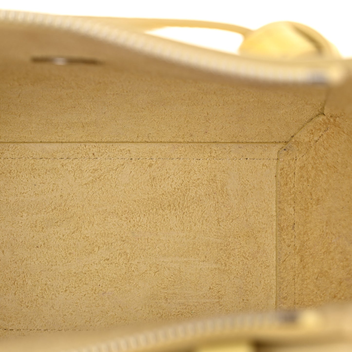 Grained Calfskin Nano Belt Bag Bergamote