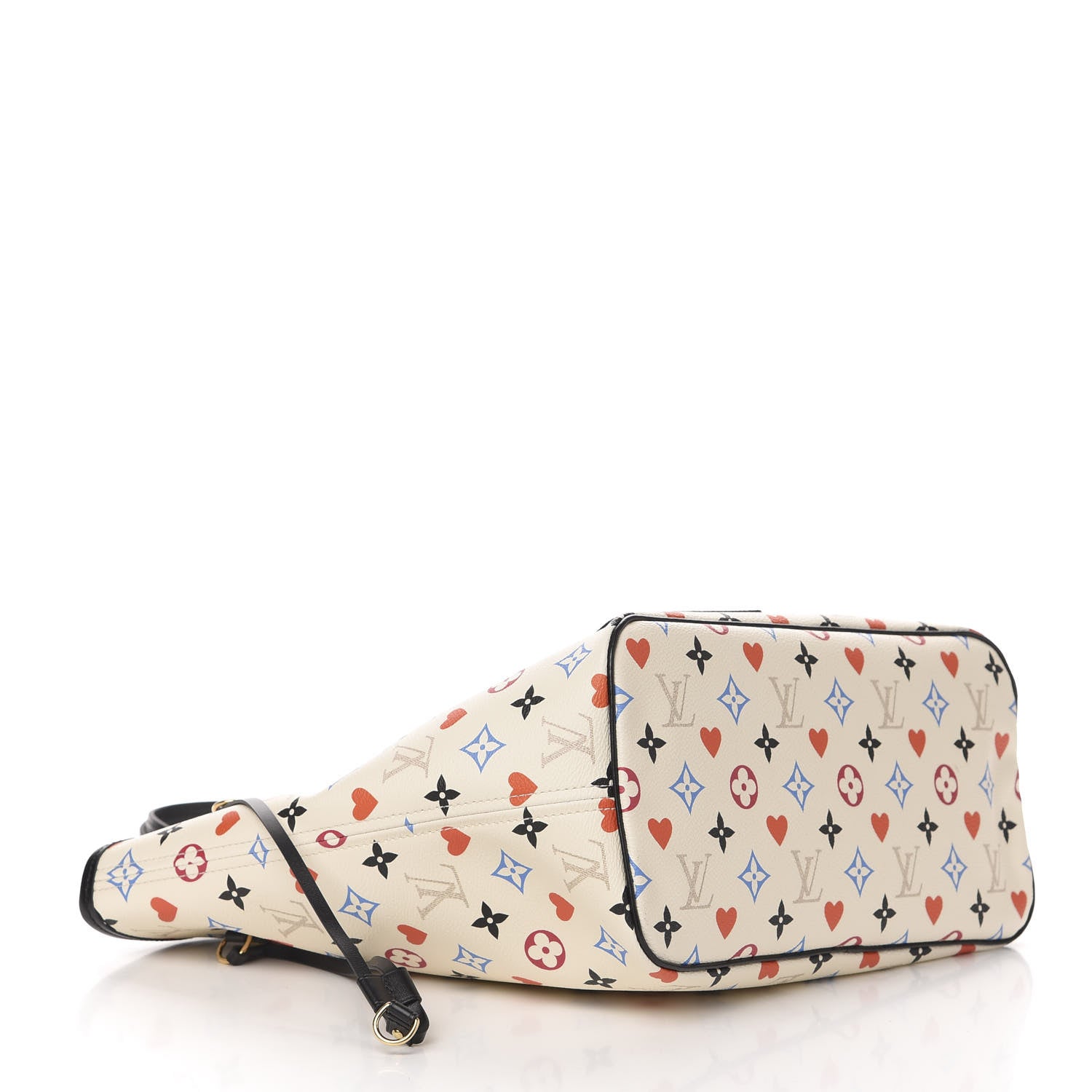 Louis Vuitton Game On Neverfull MM White 5 of 11