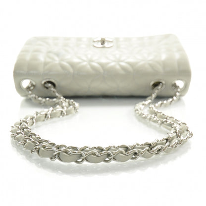 Chanel Lambskin Quilted Medium Flap Gray 5 of 11