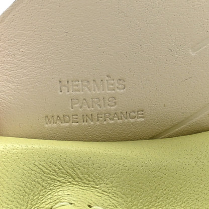 Hermes Milo Lambskin Grigri Rodeo Pegase Horse Bag Charm MM Jaune Bourgeon Bleu Brume Nata 4 of 4