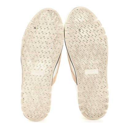 Hermes Calfskin Woolskin Dare Sneakers 36 White Ecru 6 of 9