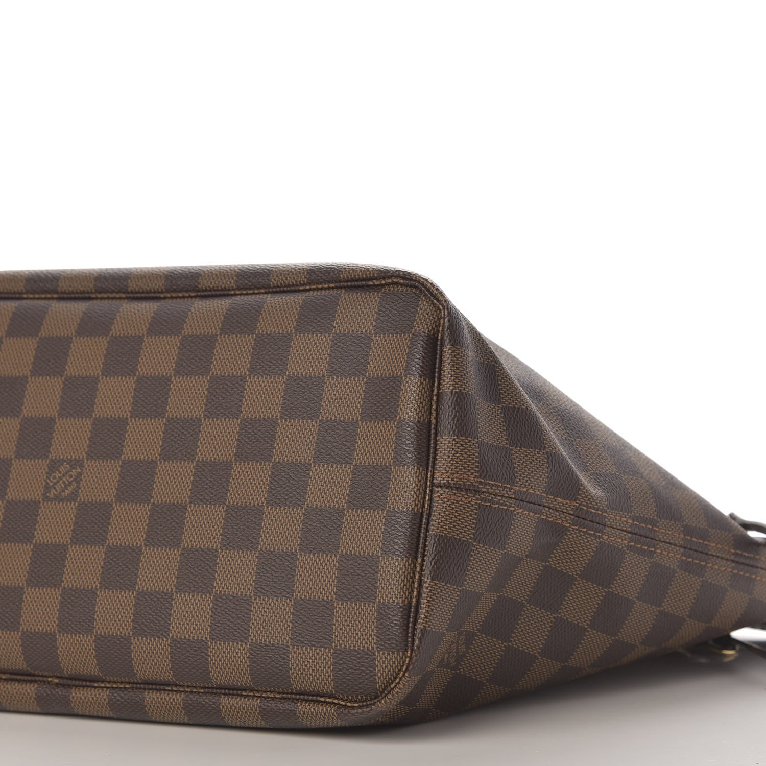 Louis Vuitton Damier Ebene Neo Neverfull MM Rose Ballerine 7 of 9