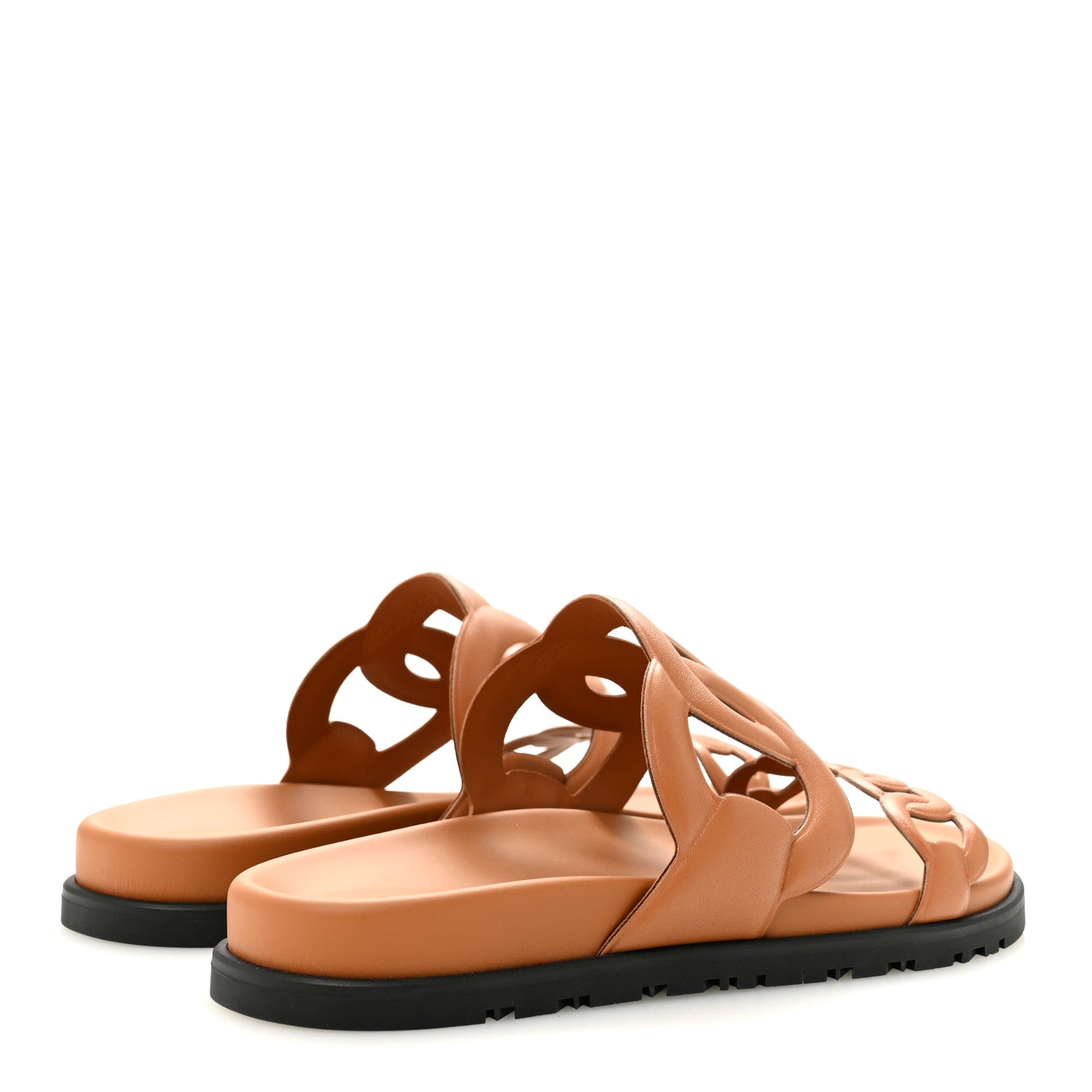 Hermes Nappa Extra Sandals 38 Naturel 5 of 10
