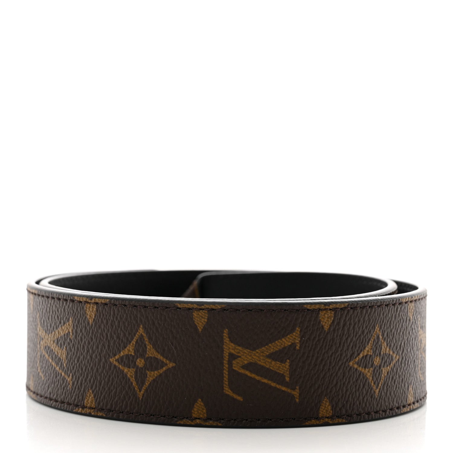 Louis Vuitton Monogram Bandouliere Shoulder Strap Black 2 of 5