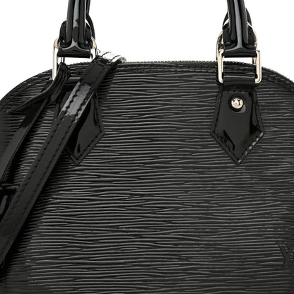 Louis Vuitton Epi Electric Alma BB Black 8 of 10