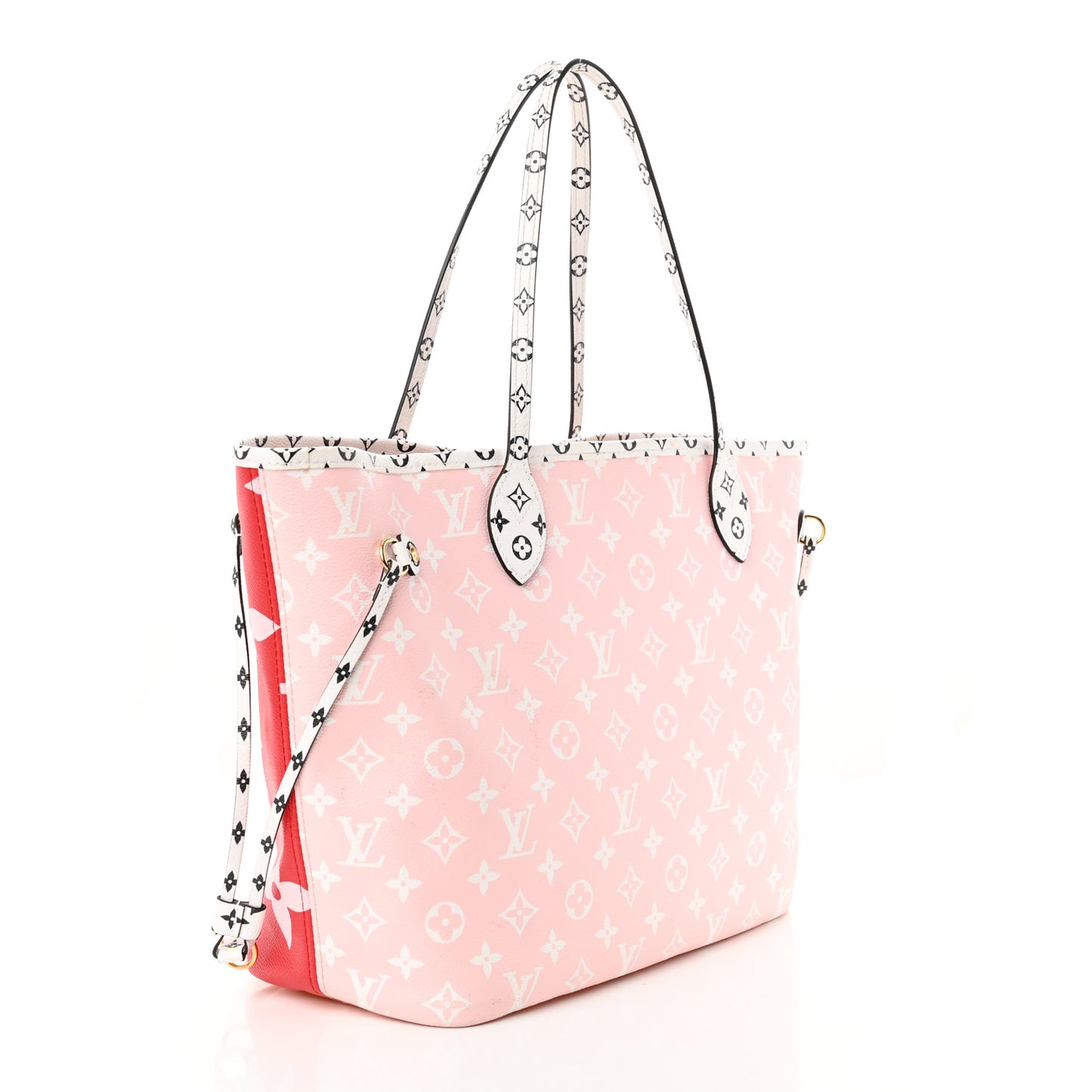 Monogram Giant Neverfull MM Rouge