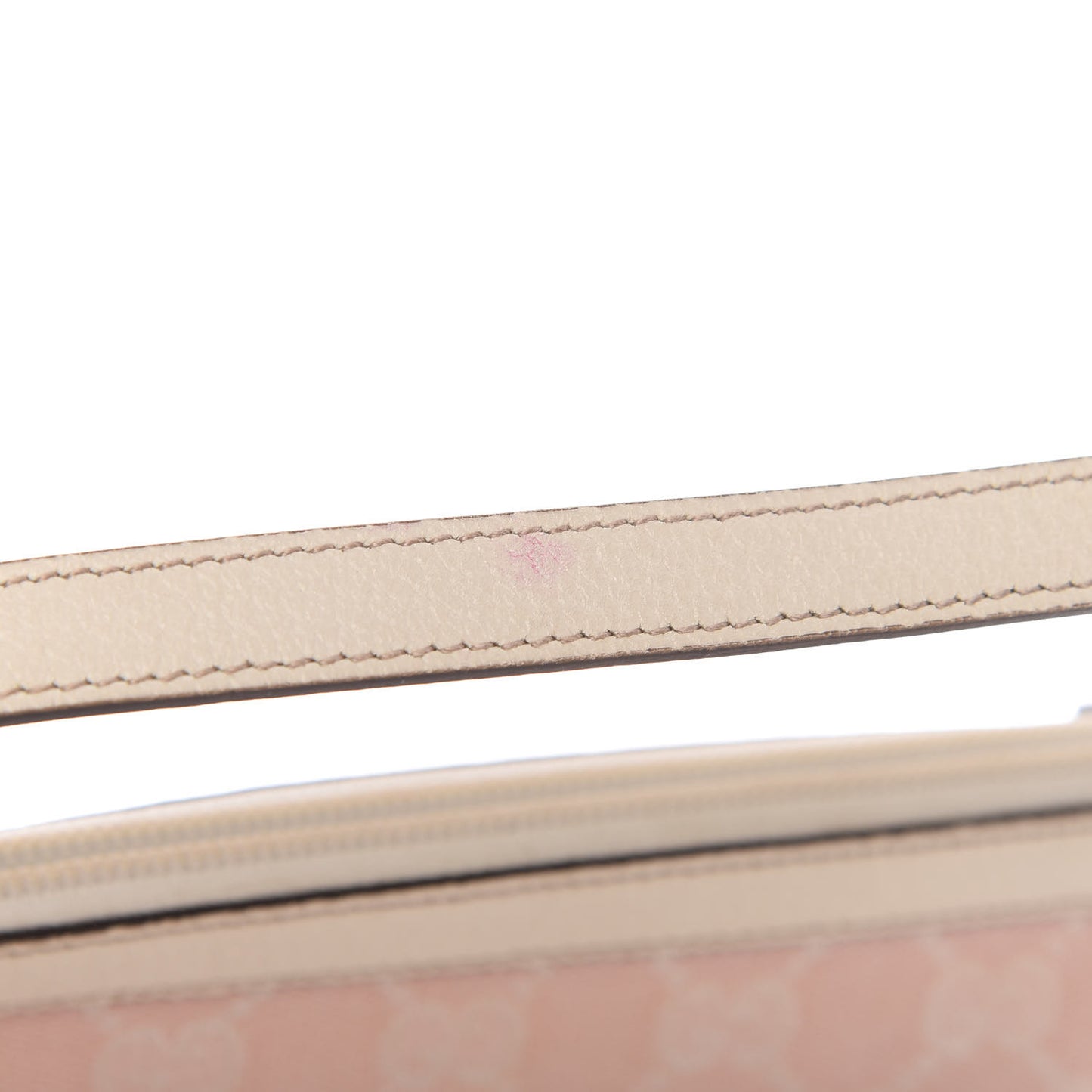 Monogram D Ring Cosmetic Case Pink