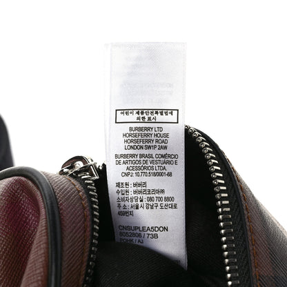 Burberry E-canvas Check Bum Bag Dark Birch Brown 7 of 9