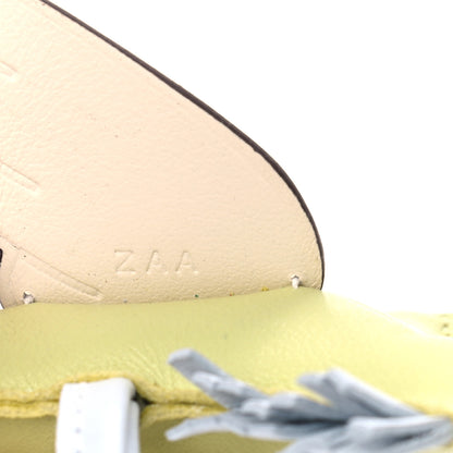 Hermes Milo Lambskin Grigri Rodeo Pegase Horse Bag Charm PM Jaune Bourgeon Bleu Brume Nata 4 of 4