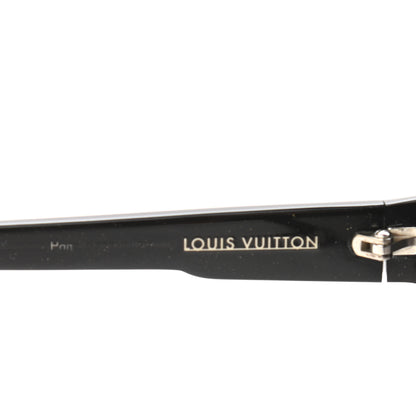 Louis Vuitton Acetate Hortensia Sunglasses Z0485W Black Glitter 6 of 7