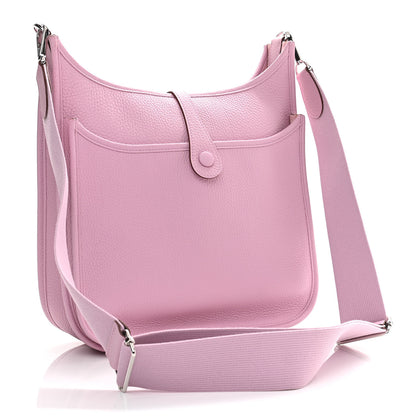 Hermes Taurillon Clemence Evelyne III PM Mauve Sylvestre 3 of 11