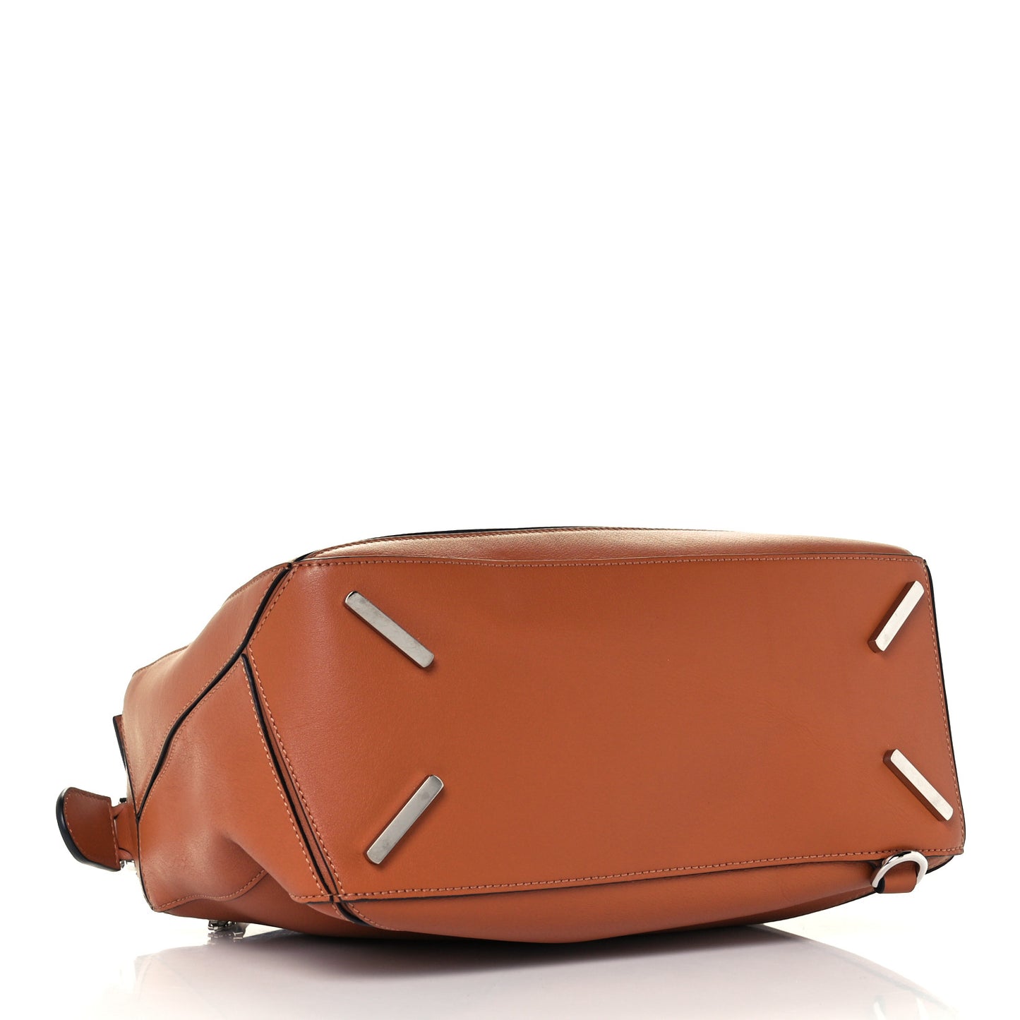 Calfskin Medium Puzzle Bag Tan