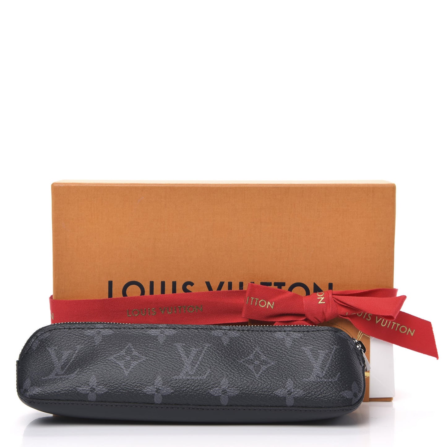 Monogram Eclipse Elizabeth Pencil Pouch Black