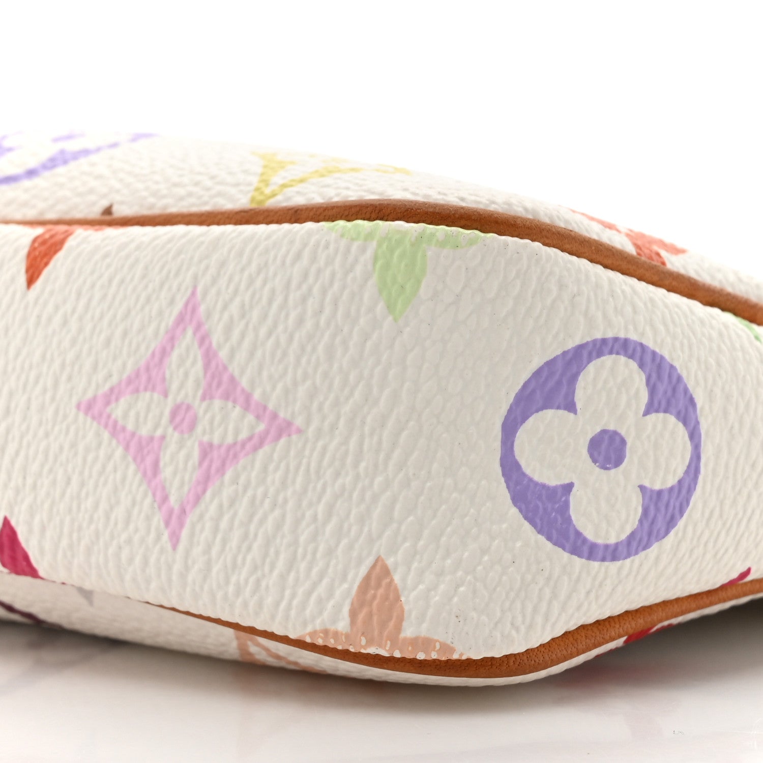 Louis Vuitton Monogram Multicolor Pochette Accessories White 8 of 15