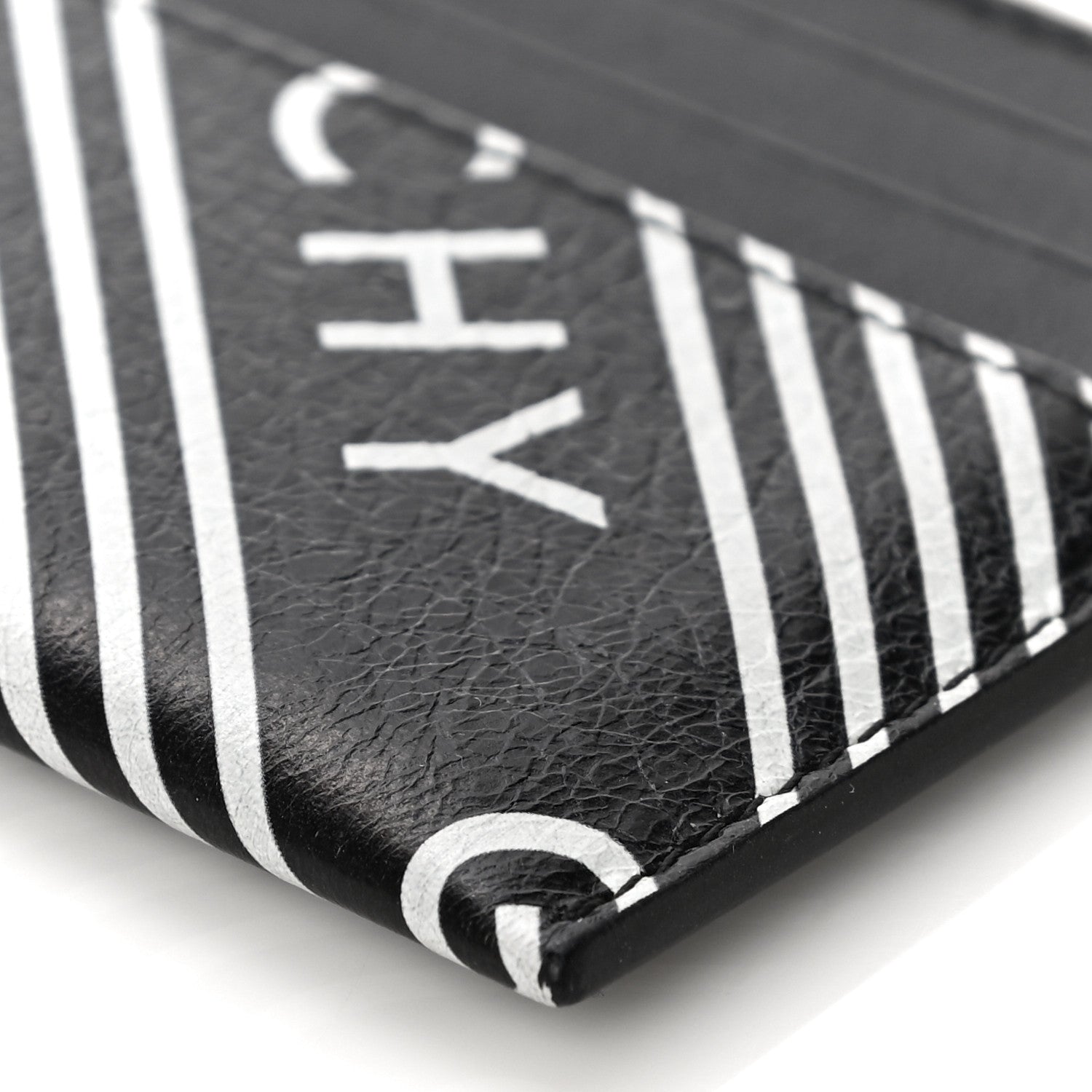 Givenchy Lambskin Logo Printed Card Holder Black 9 of 9