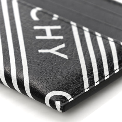 Givenchy Lambskin Logo Printed Card Holder Black 9 of 9