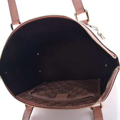 Gucci Crystal Monogram Medium Abbey Tote Blush 5 of 9