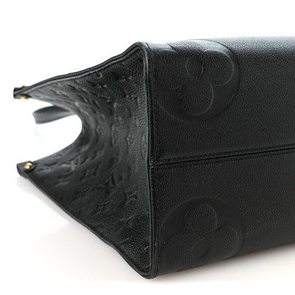 Louis Vuitton Empreinte Monogram Giant Onthego MM Black 8 of 10