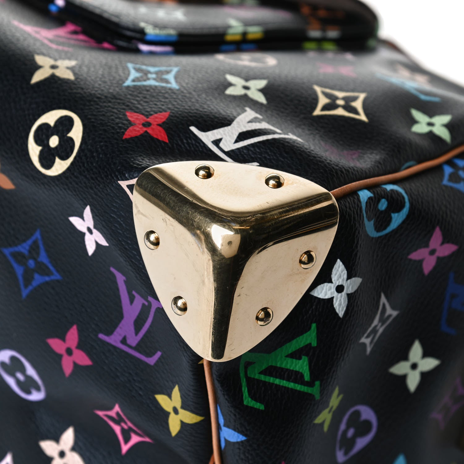 Louis Vuitton Monogram Multicolor Speedy 30 Black 12 of 15