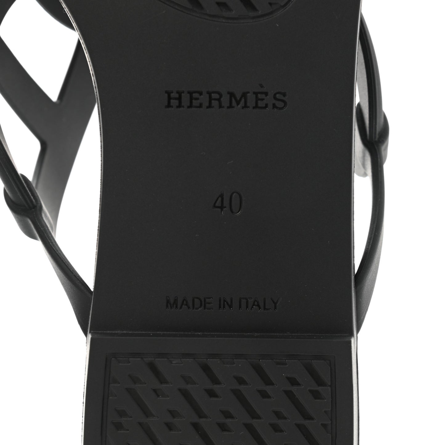 Rubber Womens Egerie Sandals 40 Black