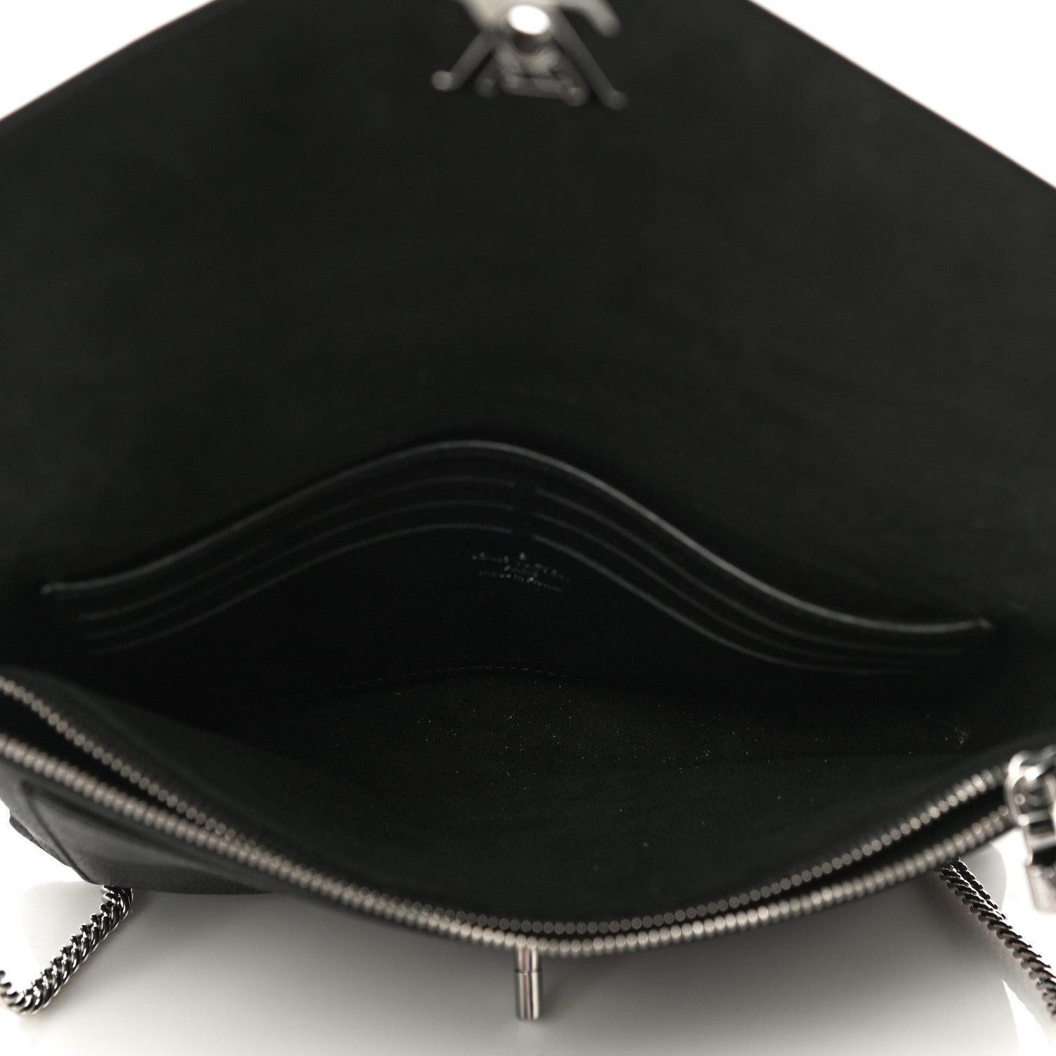 Louis Vuitton Soft Calfskin My Lockme Pochette Black 5 of 14