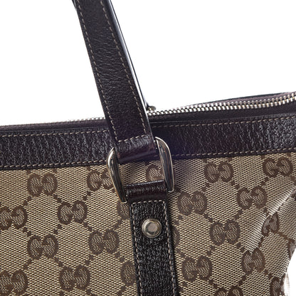 Gucci Monogram Medium Abbey Tote Brown 15 of 21