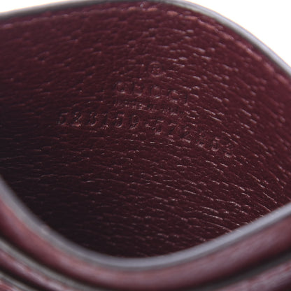Gucci Calfskin Web GG Ophidia Card Holder Vintage Bordeaux 8 of 10
