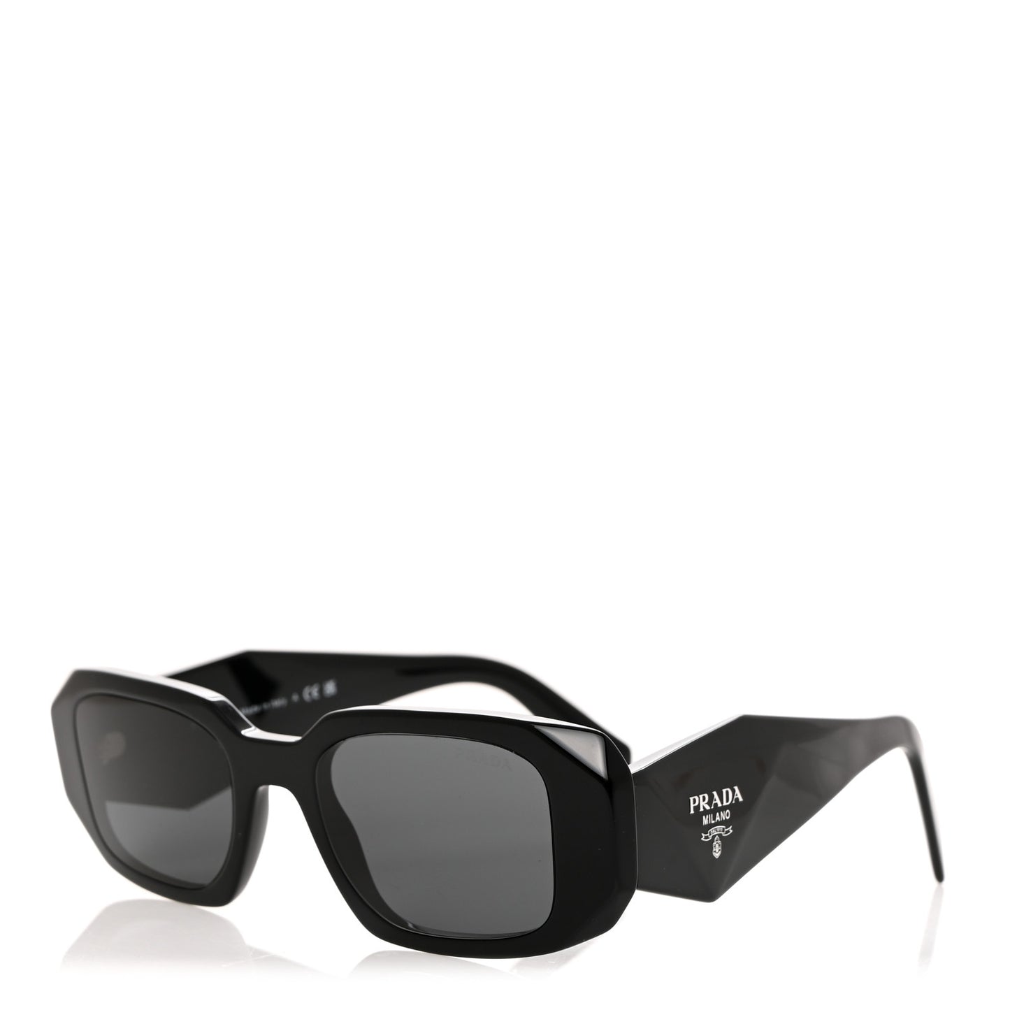 Acetate Symbole Sunglasses SPR 17W Black