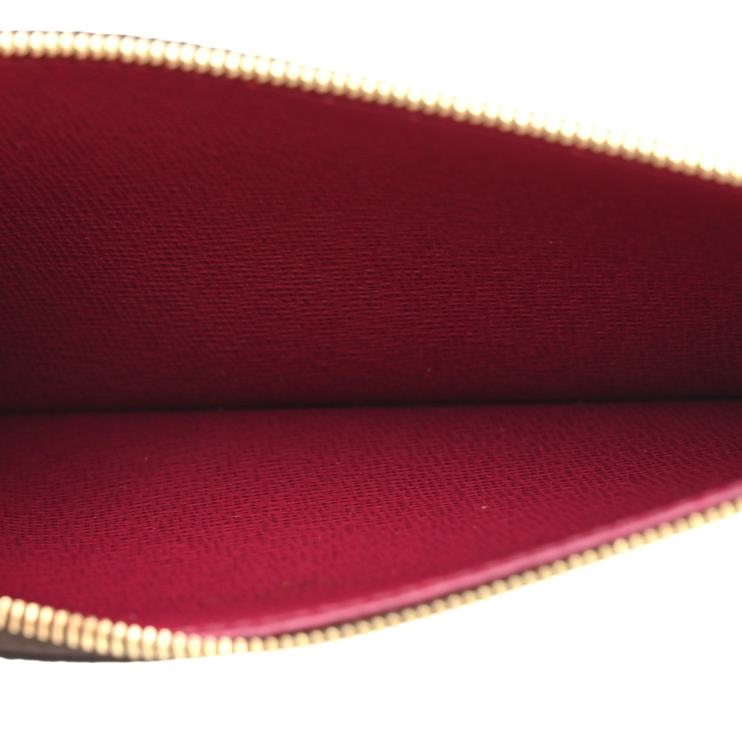 Louis Vuitton Monogram Pochette Felicie Chain Wallet Fuchsia 8 of 13