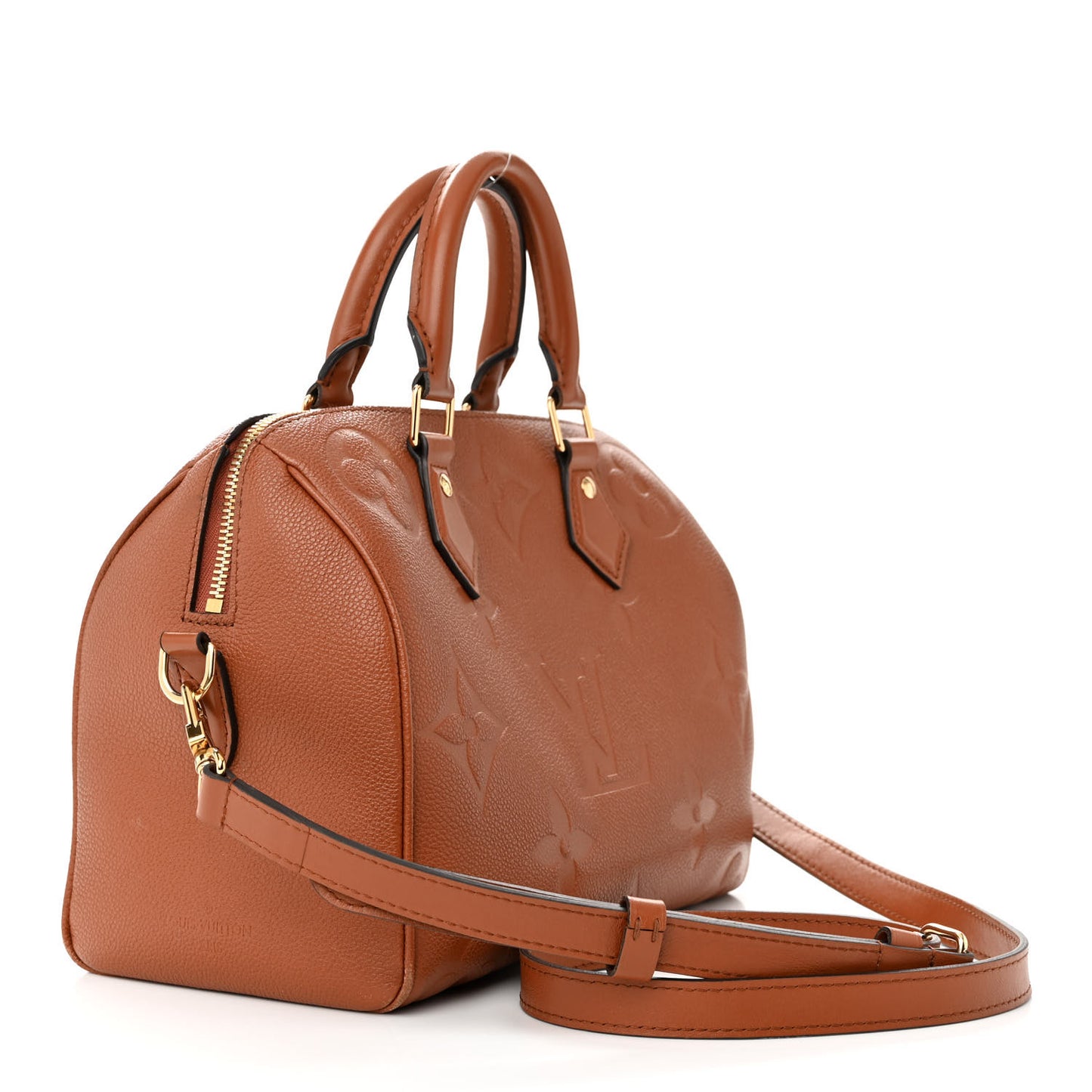 Empreinte Monogram Giant Speedy Bandouliere 25 Cognac