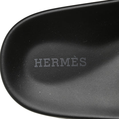 Hermes Calfskin Womens Chypre Sandals 38 Gold 8 of 9