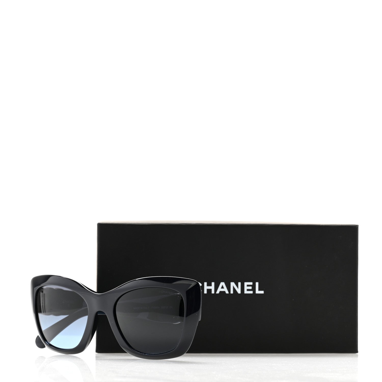 Chanel Acetate Square Sunglasses 71395A Navy 8 of 8