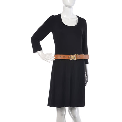 MCM Visetos M-Buckle Belt Cognac 2 of 7