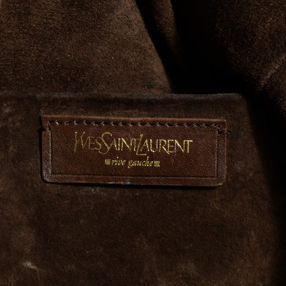 Saint Laurent Straw Raffia Large Downtown Brown 6 of 9