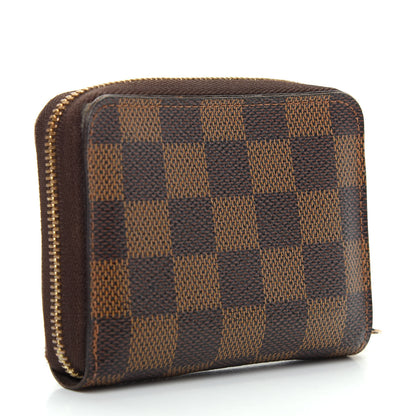 Louis Vuitton Damier Ebene Zippy Coin Purse 3 of 8