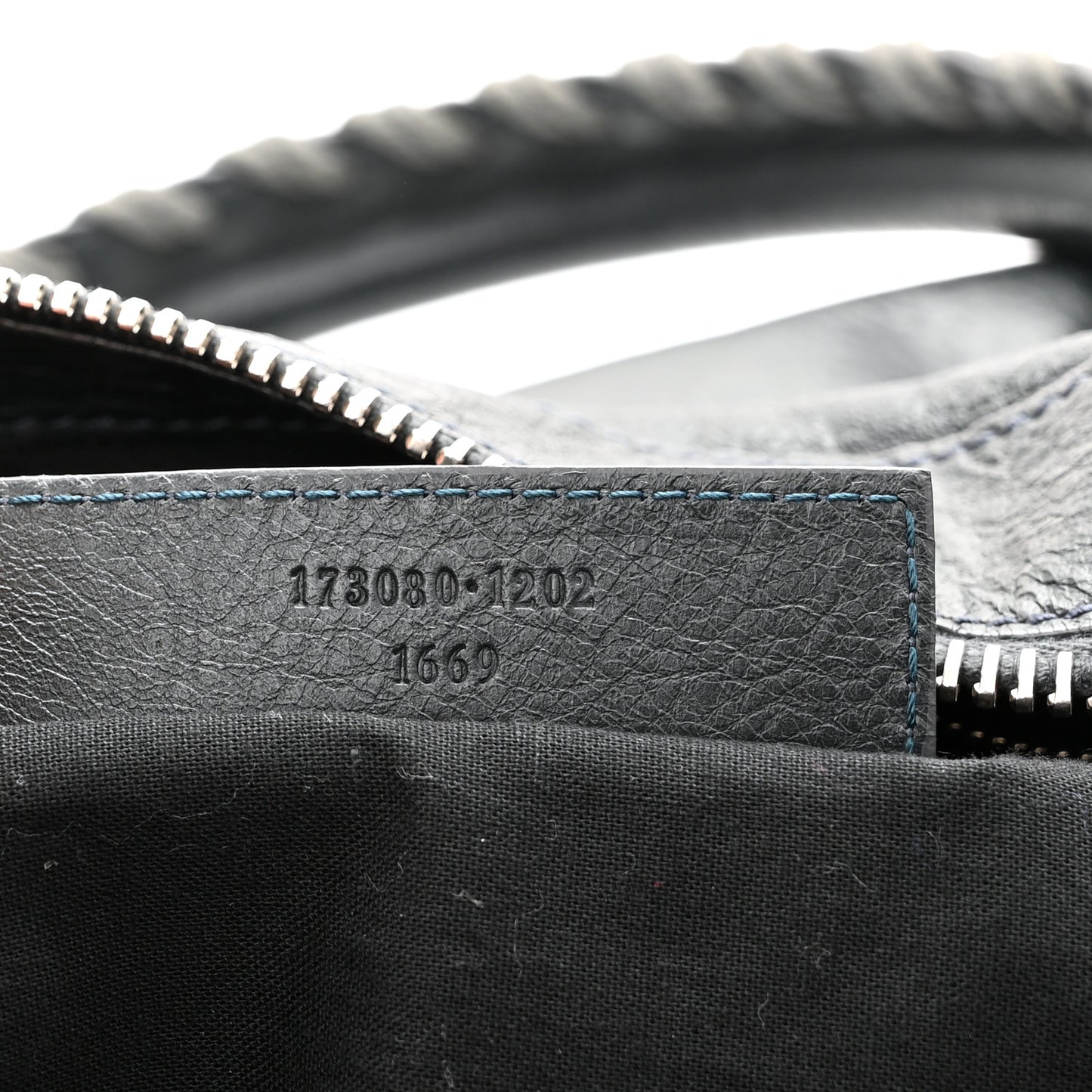 Agneau Giant 21 Silver Hardware Work Anthracite