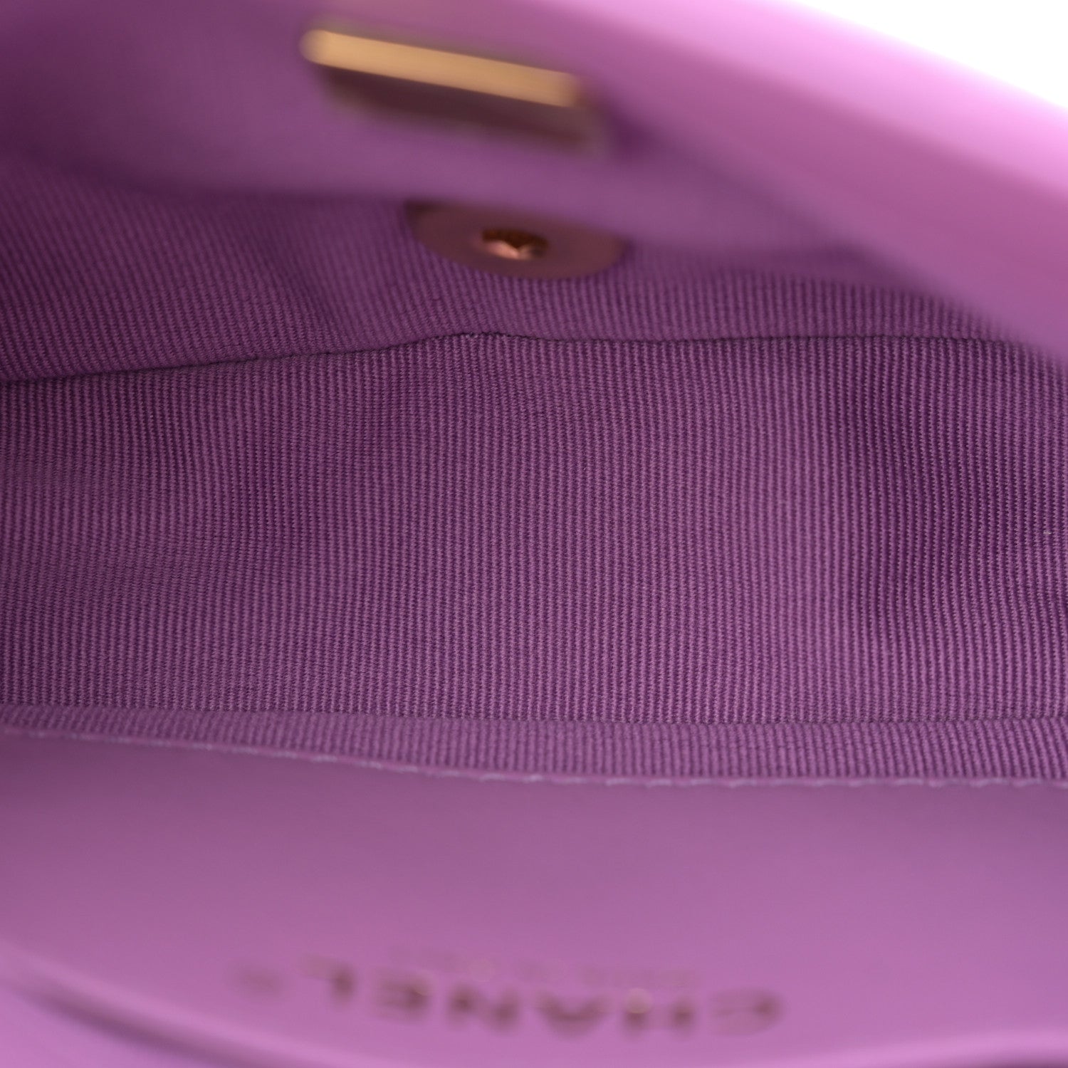 Chanel Lambskin Quilted Mini Funky Town Flap Purple 5 of 11