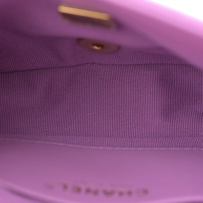Chanel Lambskin Quilted Mini Funky Town Flap Purple 5 of 11