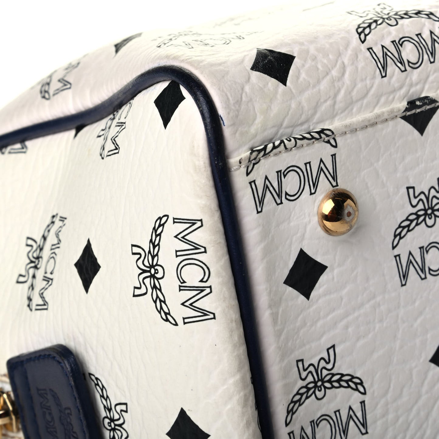 Visetos Boston Satchel White