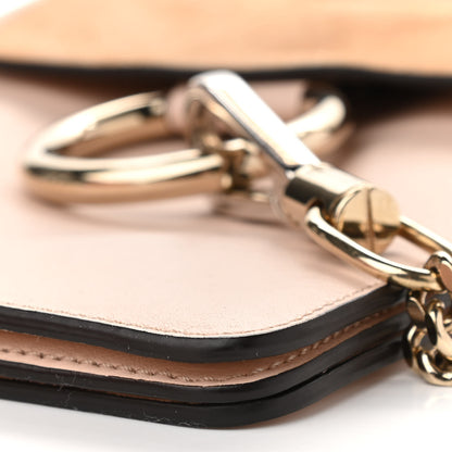 Chloe Suede Calfskin Mini Faye Bracelet Bag Cement Pink 10 of 13