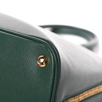 Prada Saffiano Lux Large Promenade Tote Biliardo 10 of 19