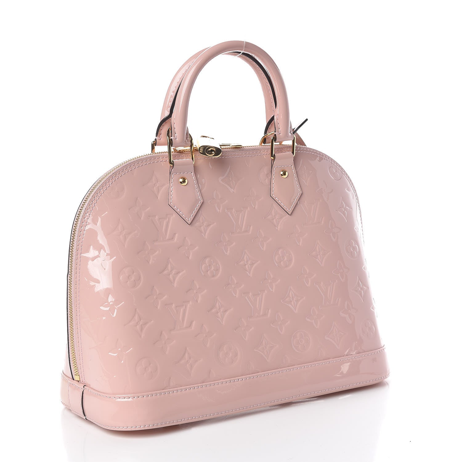 Louis Vuitton Vernis Alma PM Rose Ballerine 3 of 15
