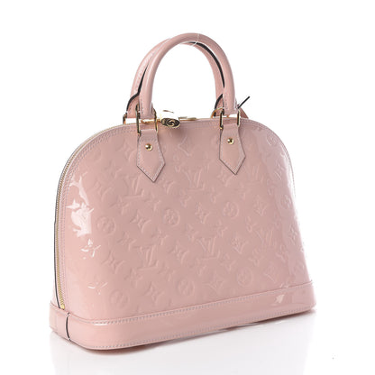 Louis Vuitton Vernis Alma PM Rose Ballerine 3 of 15