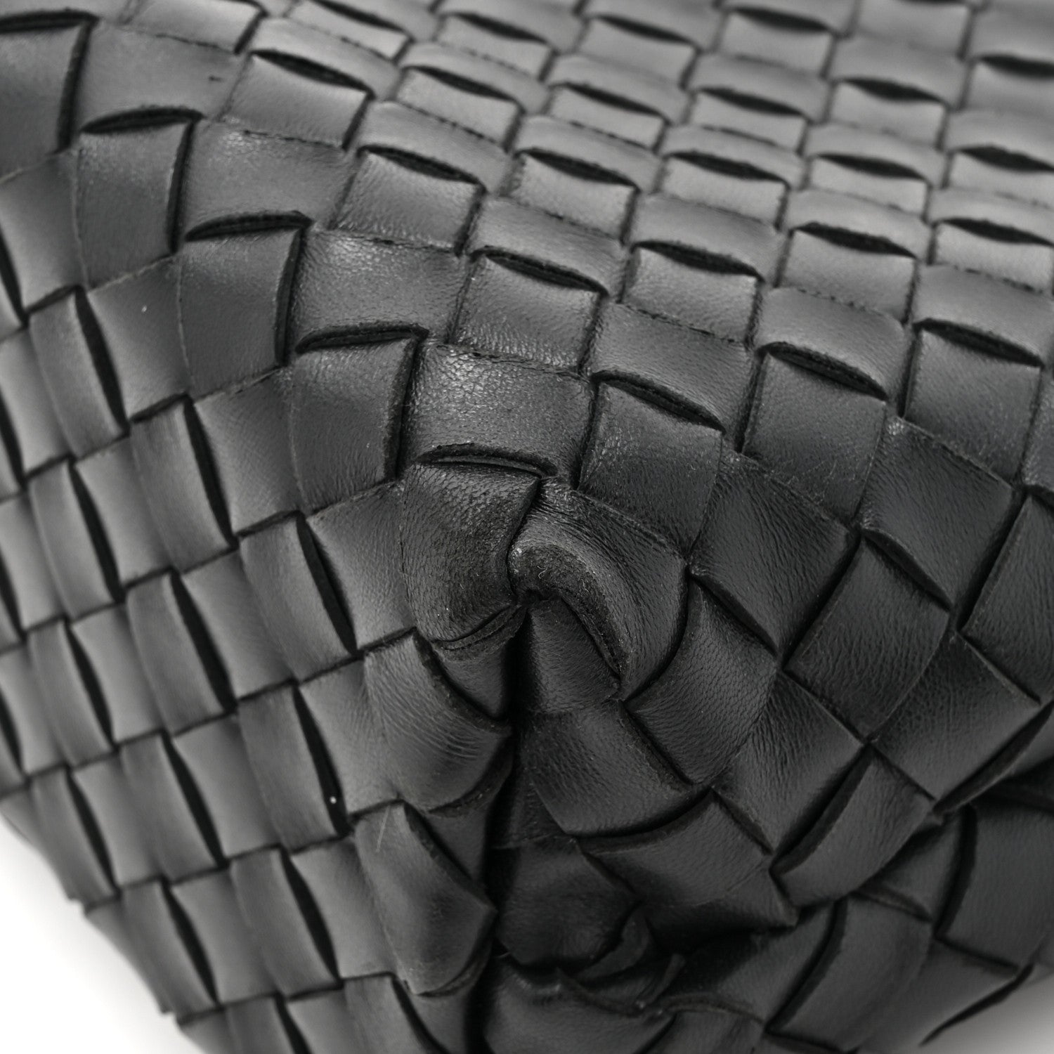 Bottega Veneta Nappa Intrecciato Small Andiamo Shoulder Bag Black 13 of 15