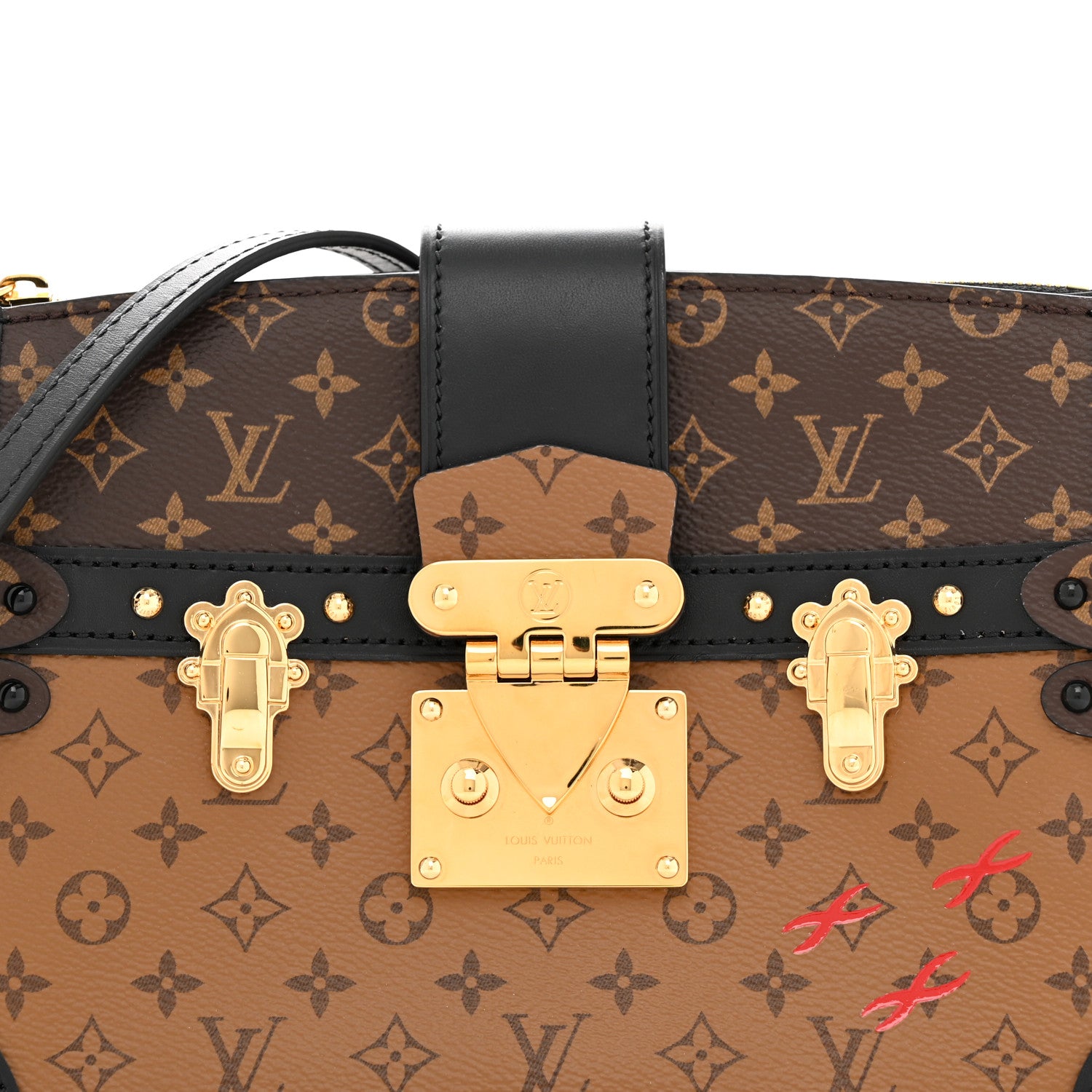 Louis Vuitton Reverse Monogram Trunk Clutch 7 of 16