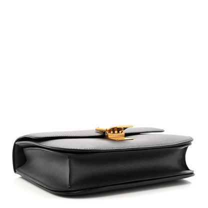 Celine Liege Calfskin Medium Classic Box Flap Bag Liquorice 4 of 11