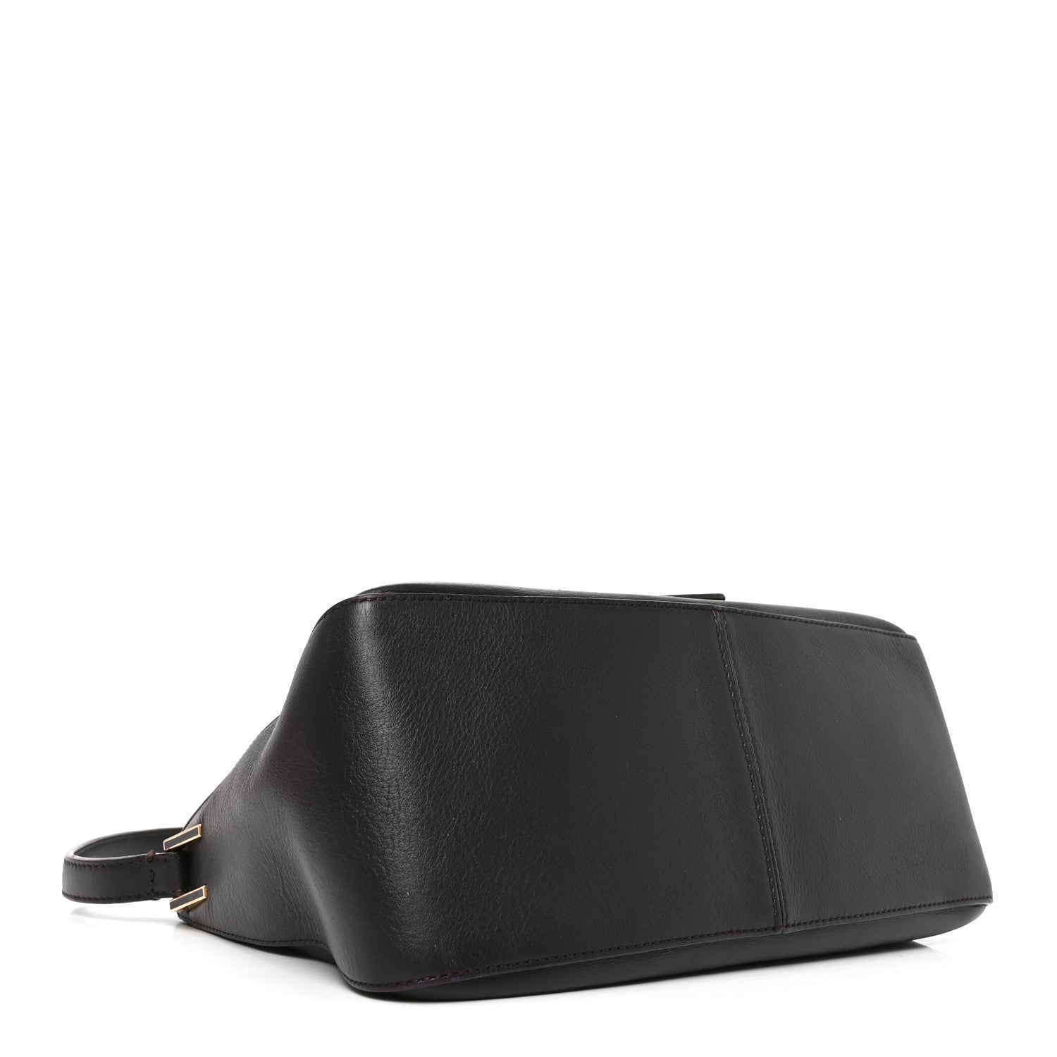 Fendi Vitello Flamingo Enamel Big Forever Mama Baguette Dark Brown 3 of 9