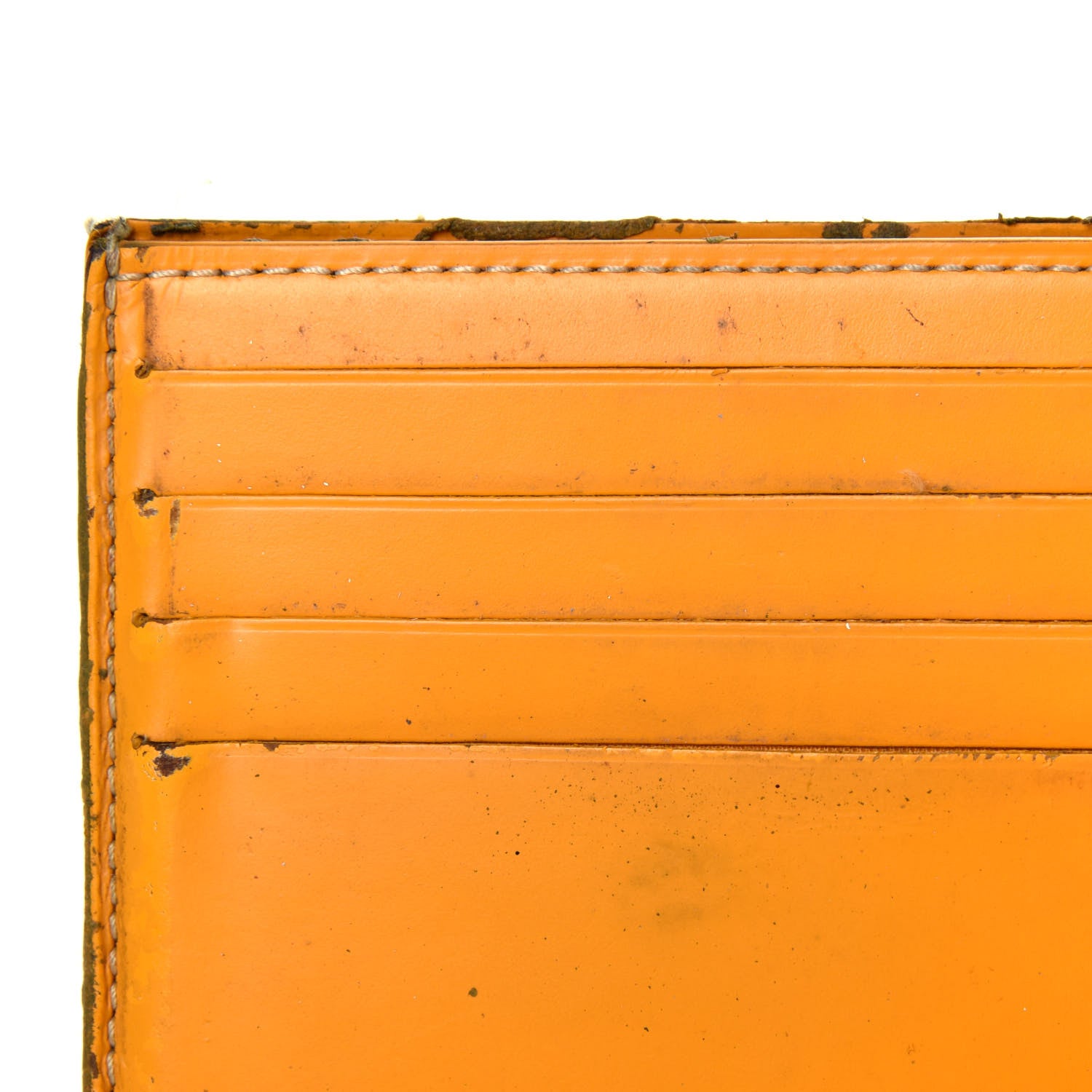 Goyard Goyardine Bi-Fold Victoire PM Wallet Yellow 7 of 10