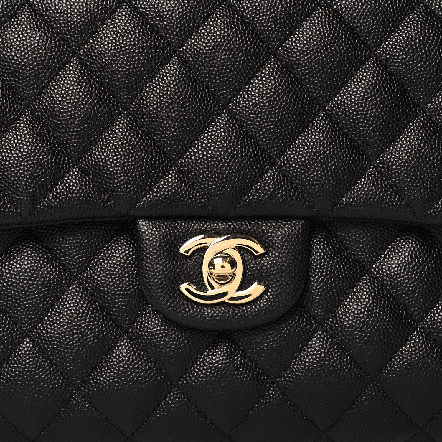 Chanel Caviar Quilted Flap Clutch Black 8 of 11